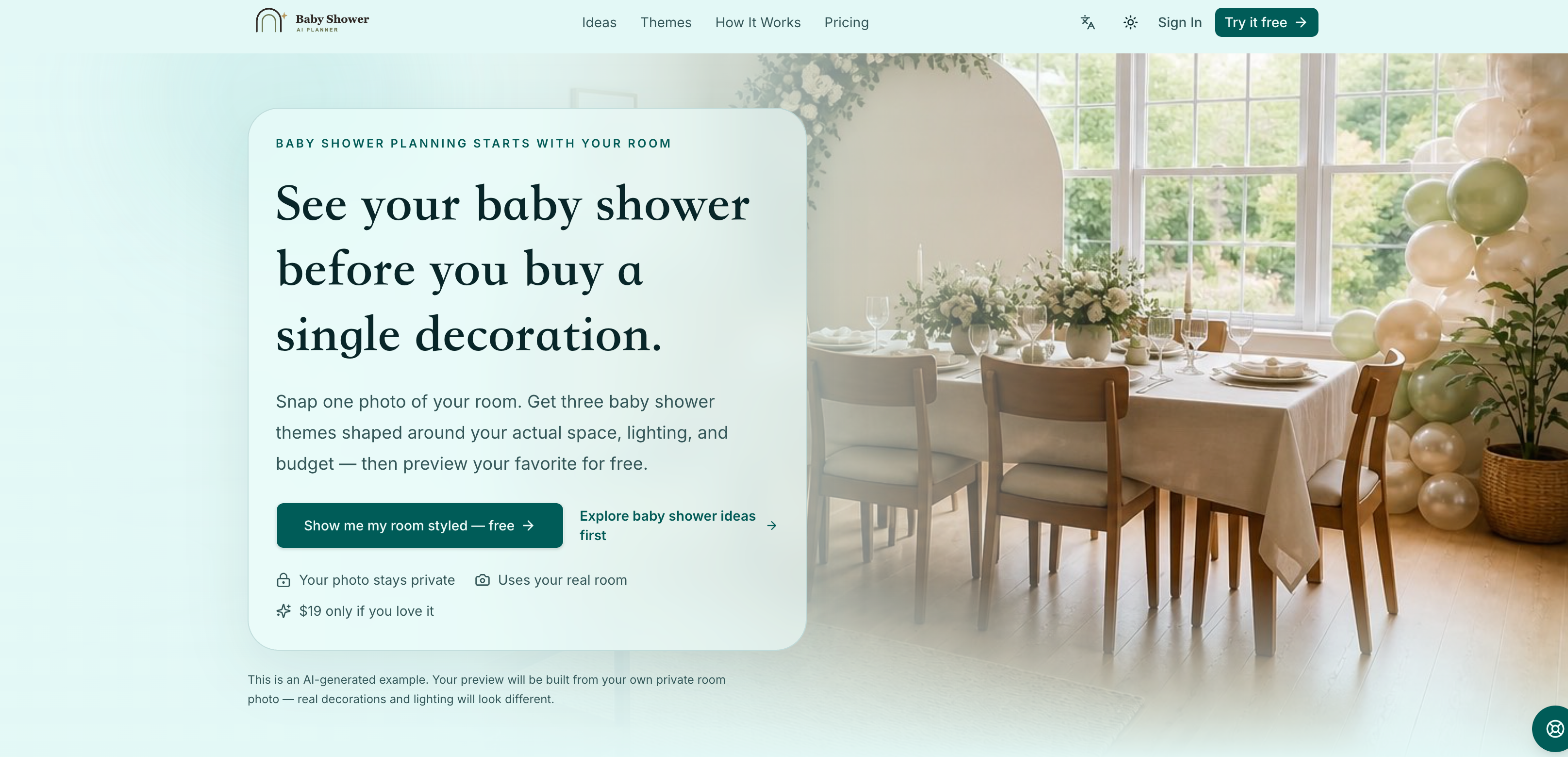 BabyShower AI Planner