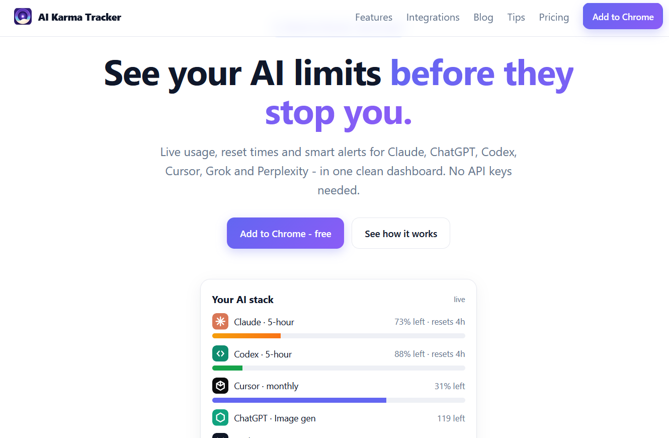 AI Karma Tracker