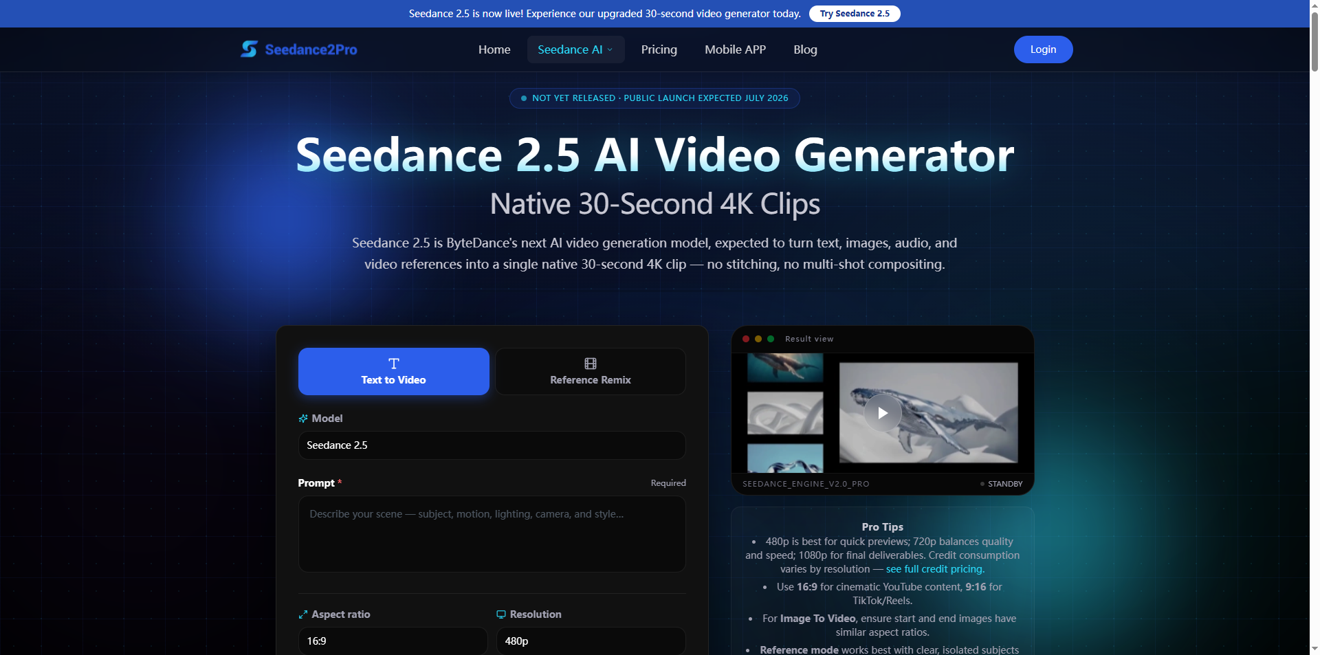 Seedance 2.5 AI Video Generator cover