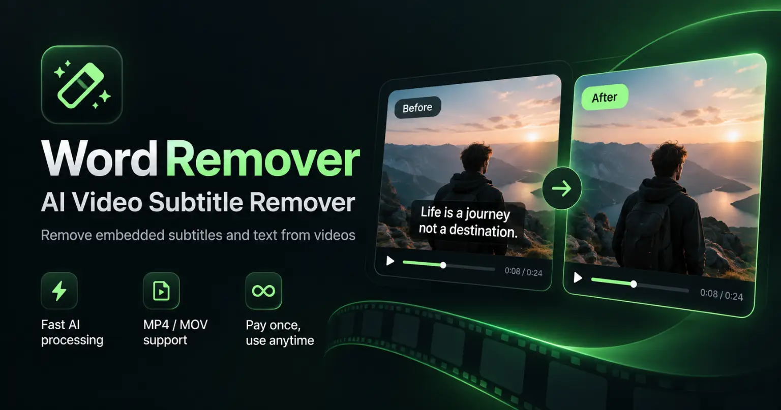 word remover cover