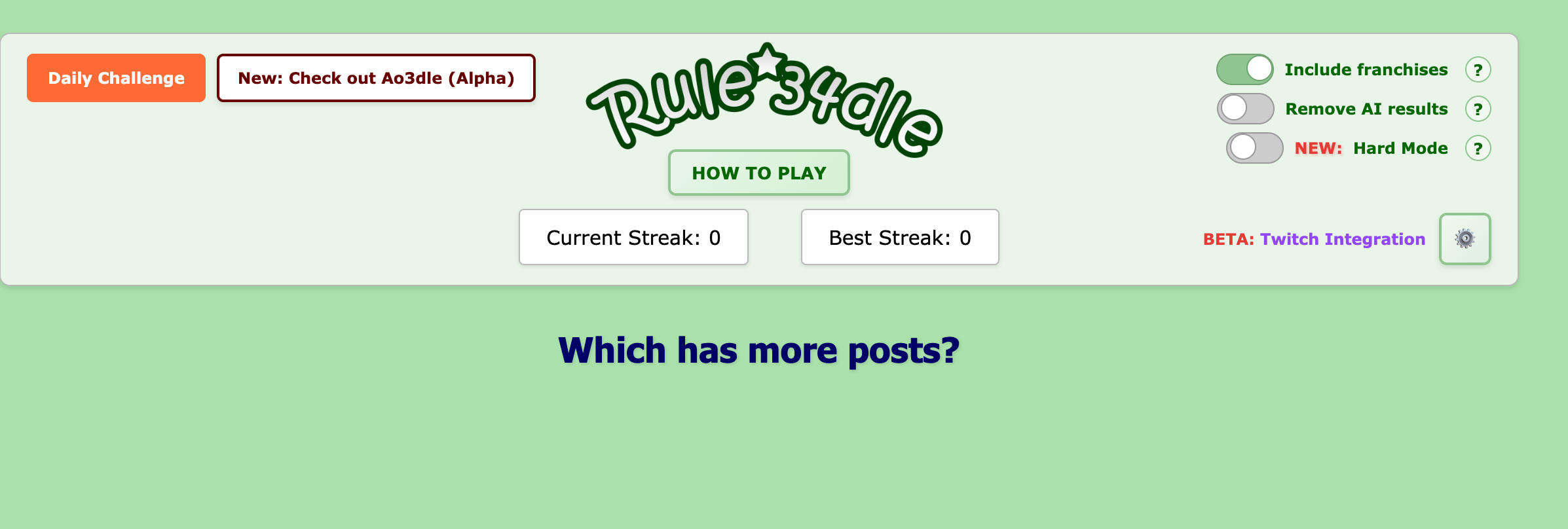Rule34dle